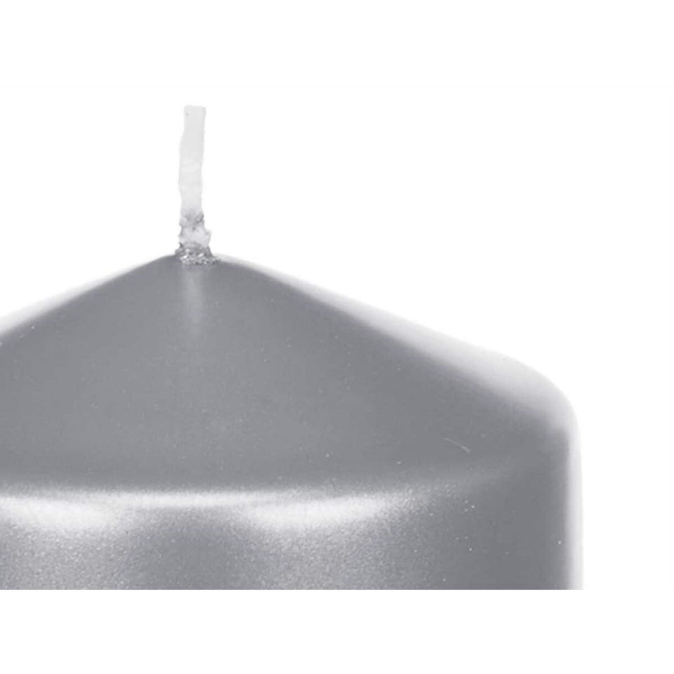 image 1 of Candle Acorde 92533 Silver 7 x 7,5 x 7 cm (24 Units) N/A