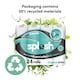 image 3 of Splesh by Cusheen Quilted Luxury White 3 Ply Soft Toilet Tissue Paper 24 Rolls