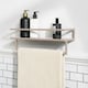image 2 of OHS Towel Rail Bathroom Shelf Space Saving Storage Unit Wall Mounted
