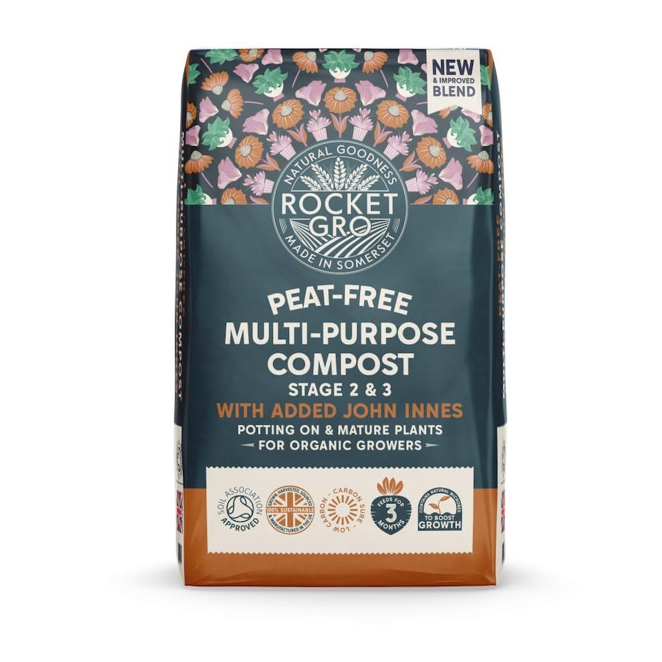 RocketGro Multi Purpose Compost Stage 2&3 with added John Innes 40 Litre x 1 Unit