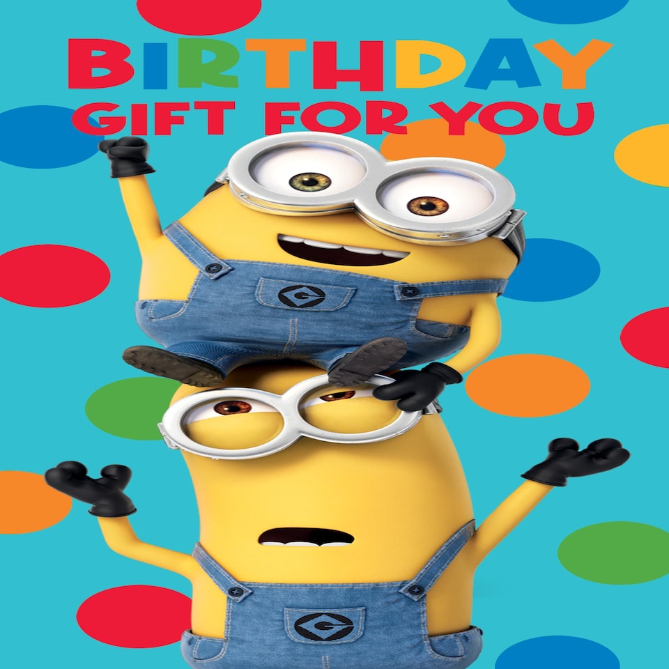 image 1 of Despicable Me Birthday Money Wallet