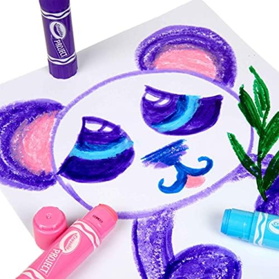 image 1 of Crayola Quick Dry Paint Sticks Set 12 Count