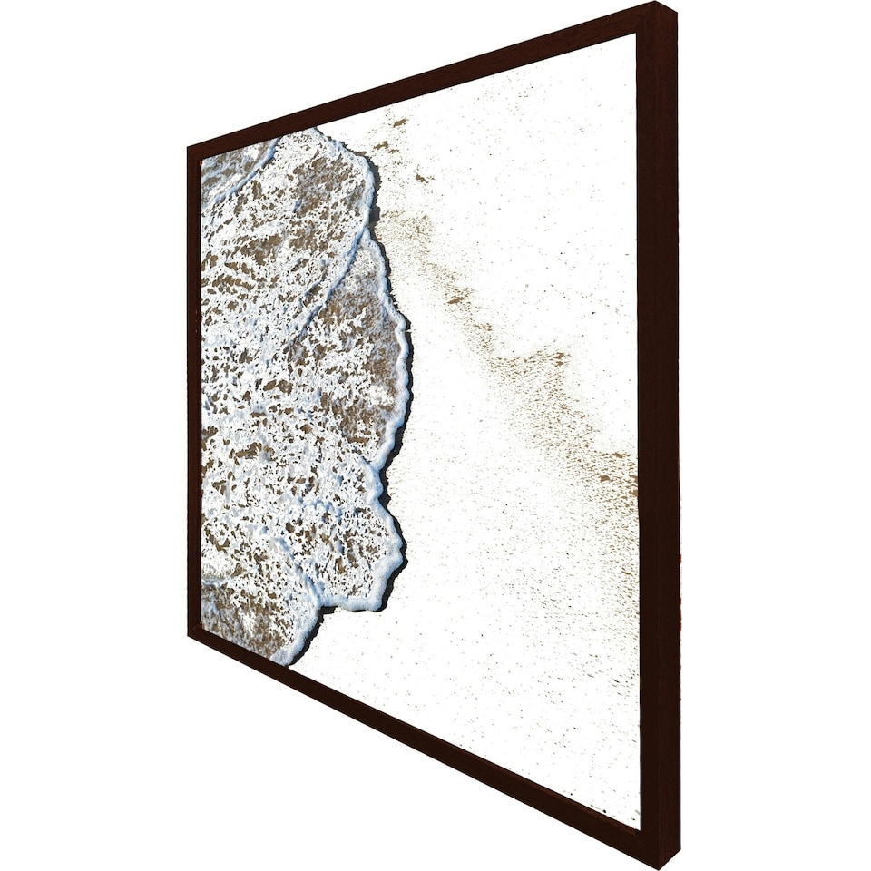 image 1 of Beach tide (Picture Frame) White | XL