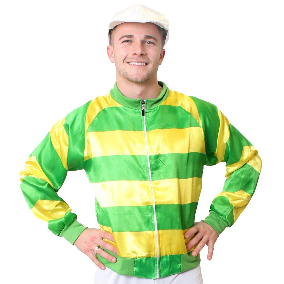 image 1 of Green and Yellow Jockey Set Green | L
