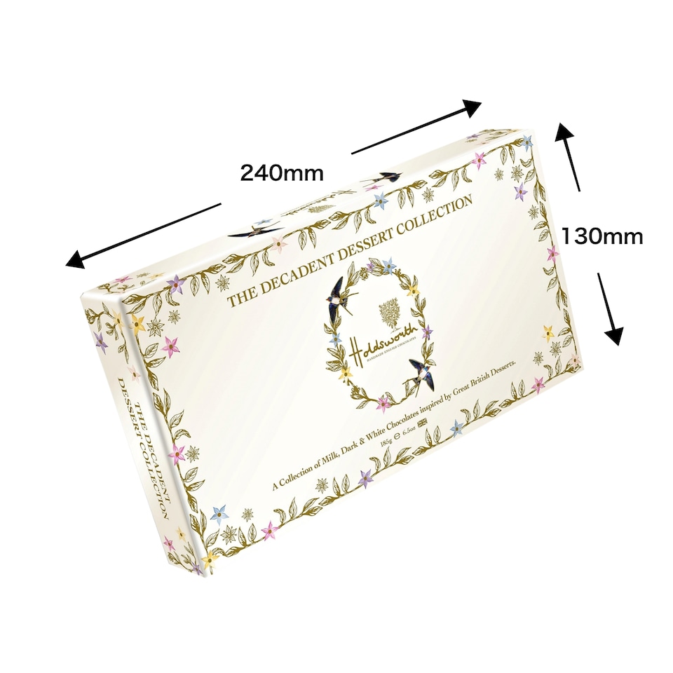 image 1 of Holdsworth Chocolates Decadent Dessert Truffles Gift Box 185g