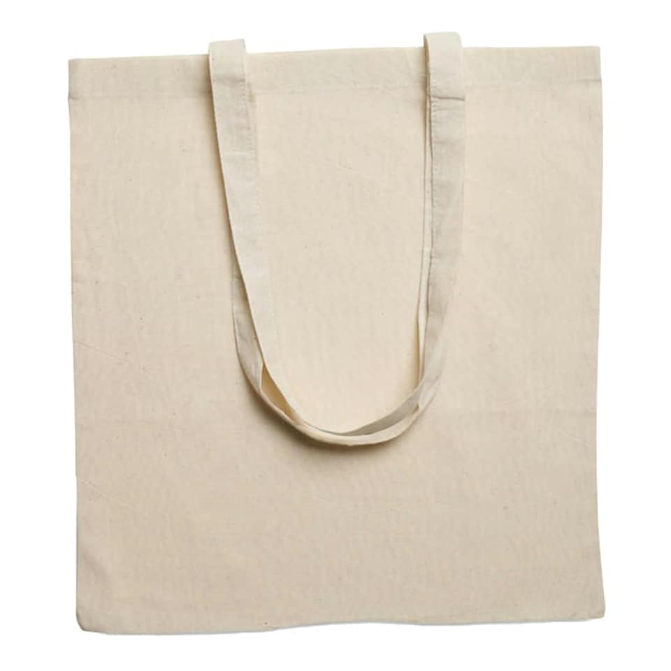 image 1 of MidOcean Cottonel Colour + Cotton Shopper Bag - Beige - One Size | Brown