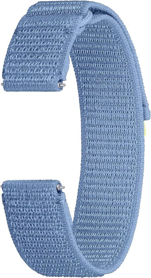 image 1 of Samsung Galaxy Watch 4-5-6 One Click Fabric Band 20mm M-L Blue - ET-SVR94LLEGEU