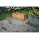 image 3 of Multi Pack of 2 - Valley Trough XL - Timber - L39 x W120 x H32 cm - Garden Planter - Fully Assembled | Brown