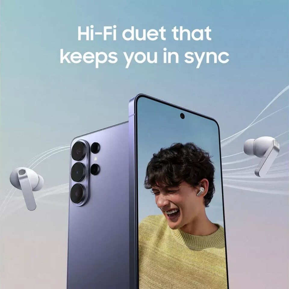 image 1 of Samsung Galaxy Buds4 Pro White - True Wireless Earbuds
