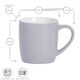 image 3 of Argon Tableware Coloured Coffee Mugs - 350ml - Scandi 2 - Pack of 6 Multi