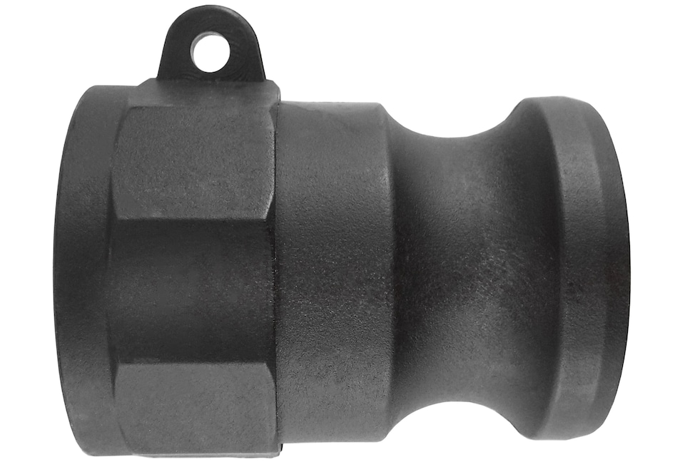 image 1 of 1/2" Camlock Coupling Type A, Polypropylene Male Adapter to BSP Female Thread