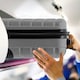 image 5 of Flight Knight Lightweight 2 Wheel ABS Hard Suitcase Cabin Hand Luggage 100+ Airlines Approved - British Airways, Ryanair & easyJet Free Carry On 40x20x25cm Grey | Charcoal | Cabin Bag
