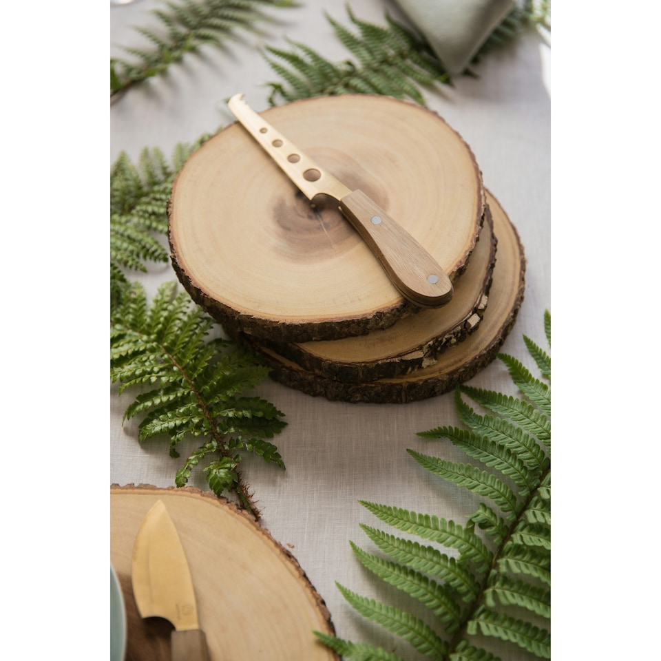 image 1 of Artesà Rustic Small Wooden Serving Board