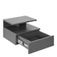 image 4 of Ashlan Bedside Table with 1 Drawer in Grey