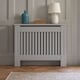 image 4 of Neo Grey Belgravia Decorative Radiator Cover Cabinet | Grey | Grey | M