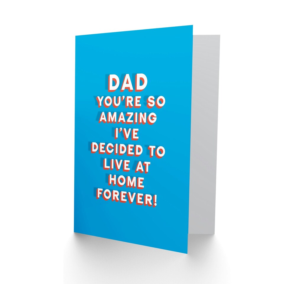 image 1 of So Amazing Live At Forever Fun Funny Fathers Day Dad Card