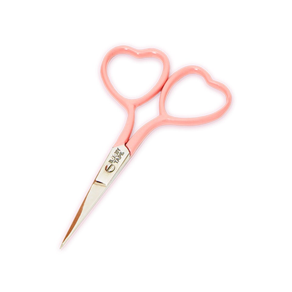 image 1 of Booby Tape Heart Shaped Scissors to Smoothly Cut, Shape and Adjust Boob Lifting Tape, Compact, Practical, and Precise for Easy, Clean Cuts