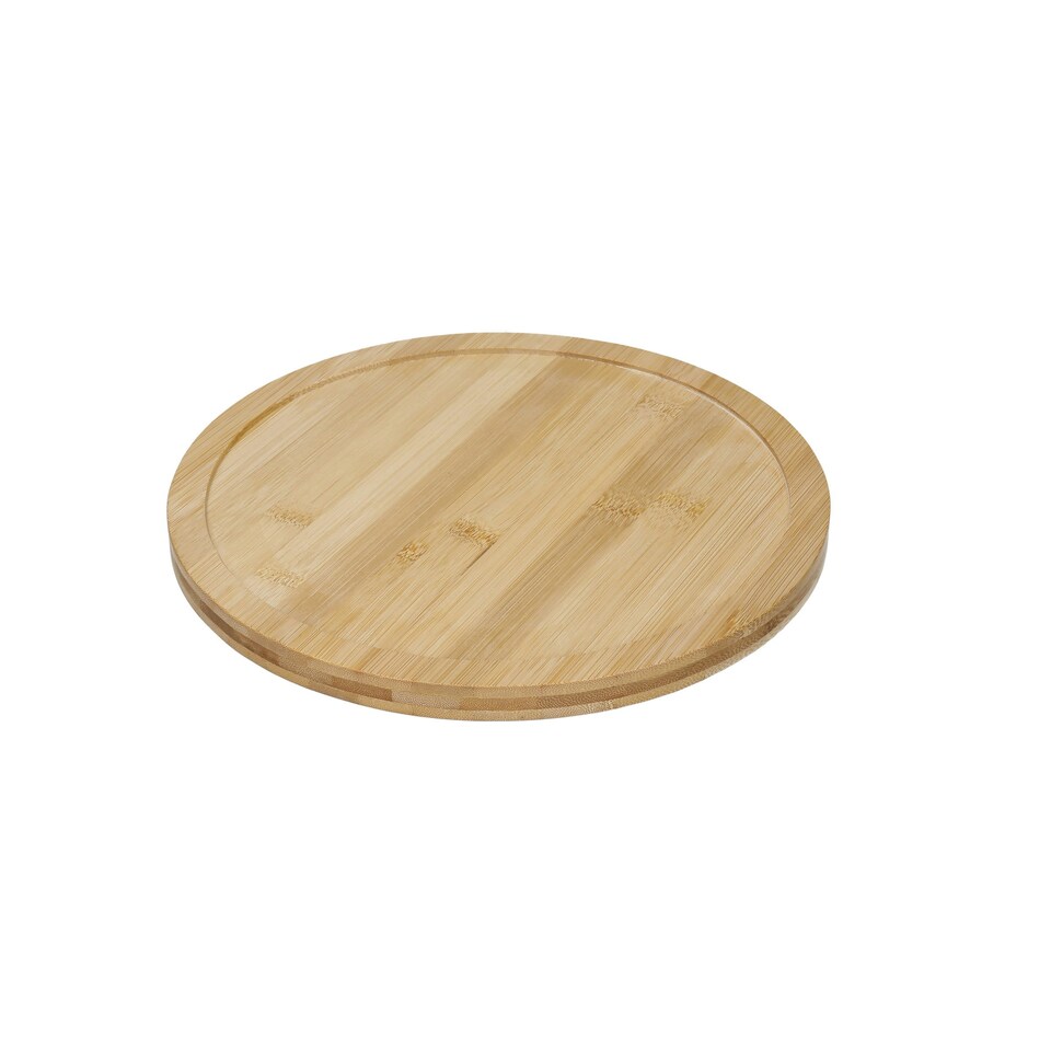 image 1 of Copco Basics Lazy Susan Turntable Natural 25.5cm