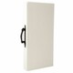 image 2 of Folding Table Lifetime White Squared Steel Plastic 86 x 86 x 74 cm