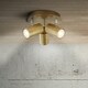 image 4 of ANTIQUE BRASS CYLINDER 3LT SPOTLIGHT