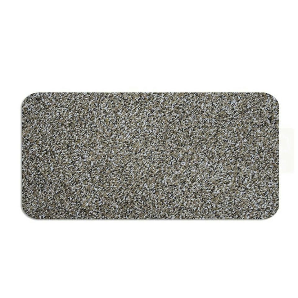 image 1 of Dirt Stopper Doormat Runner 65x150cm - Speckled Brown & White