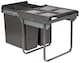 image 5 of Austen & Co. 68L Built-In Hinged Cupboard Kitchen Bin - 3 Compartments