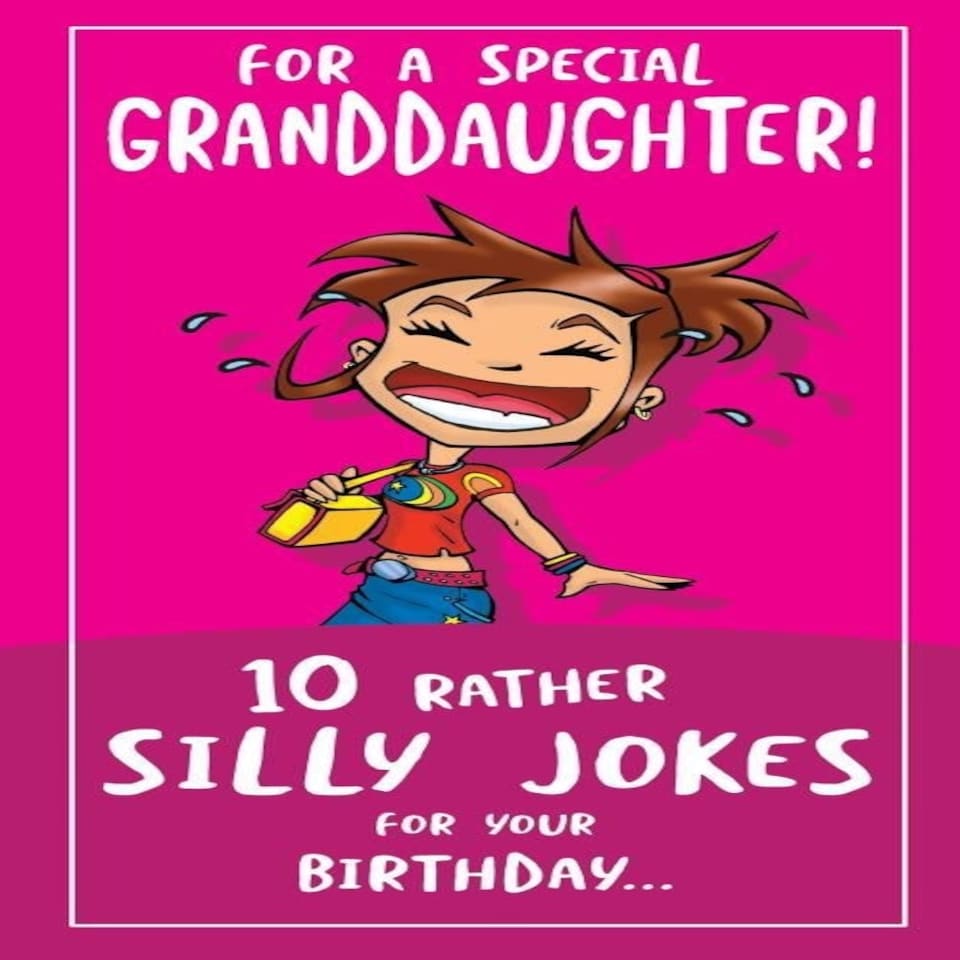 Emotional Rescue Humour Funny Granddaughter Birthday Card - For a Special Granddaughter! 10 rather silly jokes for your birthday.