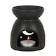 image 1 of Something Different Mystical Moon Cut Out Oil Burner - Black - One Size