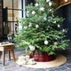 image 5 of Water Hyacinth Christmas Tree Mat White