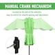 image 4 of Outsunny 4.6M Garden Patio Umbrella Canopy Parasol Sun Shade with Base