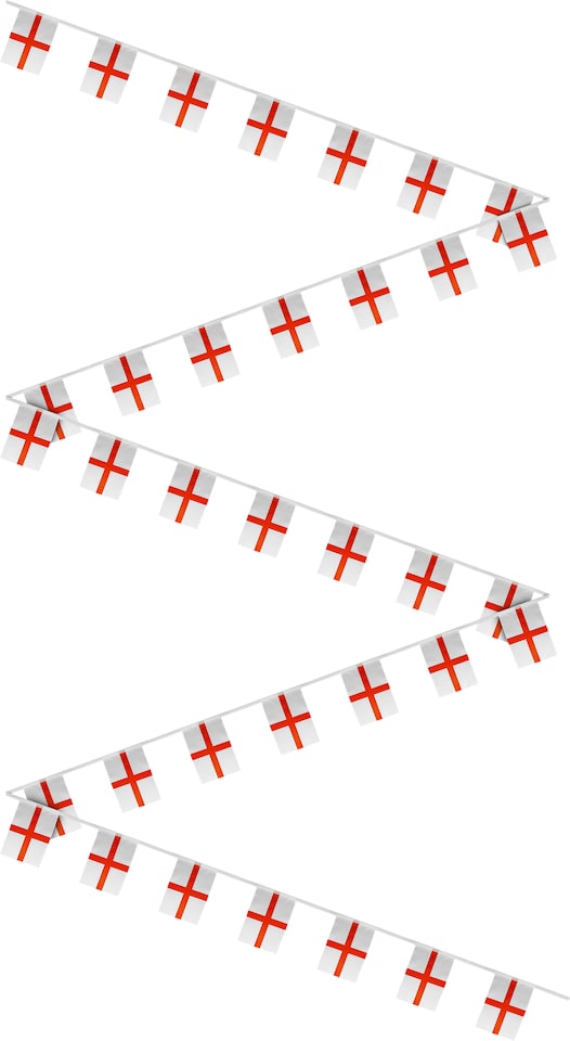 England Party Bunting 10M