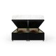 image 2 of Graphite Plush Velvet Ottoman Base Small Double N/A