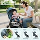 image 3 of AIYAPLAY Baby Stroller with Adjustable Seat, Travel Pushchair, Dark Grey Grey | Dark Grey