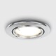 image 2 of ValueLights Downlight Tiltable Chrome Silver Downlight and GU10 Spotlight LED 5W Warm White 3000K Bulb