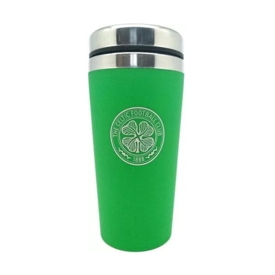 Celtic FC Handless Travel Mug Green