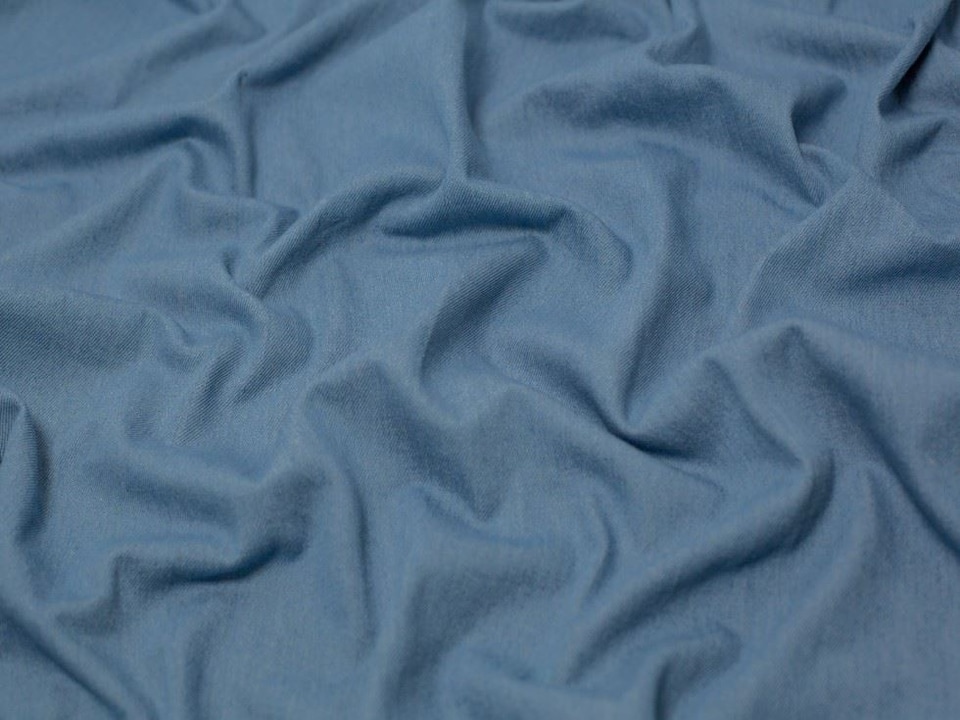Minerva Core Range Blue 330gsm Heavy Rigid Denim Fabric for Bag Making, Dressmaking, 145cm / 57" Wide - per metre