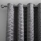 image 2 of Curtina Kendal Eyelet Curtains Charcoal