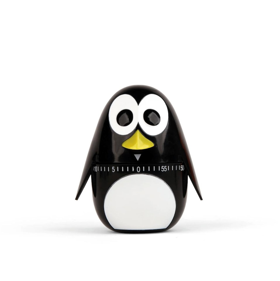 Kikkerland Penguin Design 60-Minute Kitchen Timer