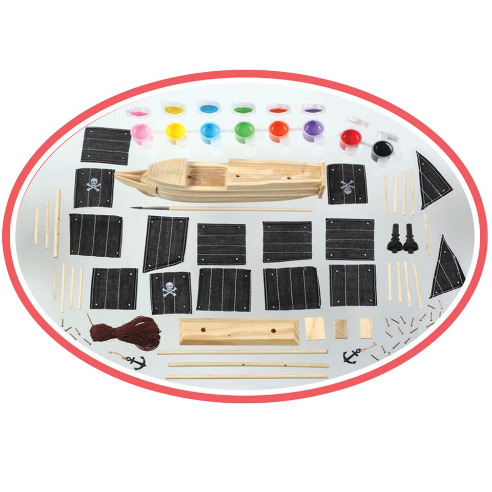 image 1 of Build-A-Pirate Ship