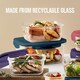 image 3 of LocknLock Eco Glass Food Container Dishwasher Safe Round Storage Box - 950 ml