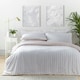 image 2 of Portfolio Home Harvard Stripe Duvet Set Reversible Bedding Bed Set Pink | Double