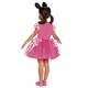 image 2 of Disney Girls Minnie Mouse Costume - Pink/White - 2 Years