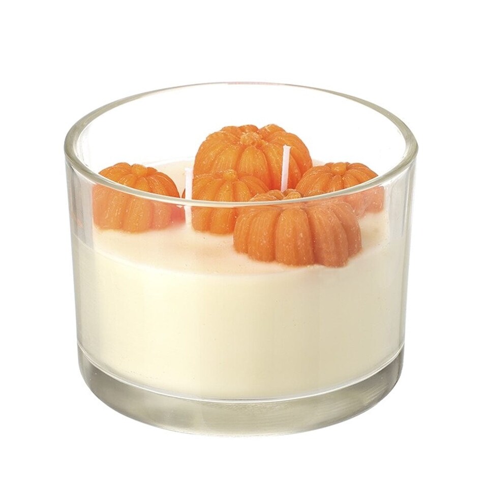Heaven Sends Halloween Spiced Pumpkin & Patchouli Scented Candle, Glass 8 x 11 cm