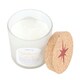 image 2 of Something Different Manifestation Lavender & Patchouli Opalite Candle - Clear/White - One Size