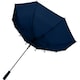 image 3 of Niel RPET Folding Umbrella - Navy - One Size | Blue