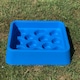 image 2 of Parallax Plastics Ltd Horse Feed Bucket - Blue - One Size