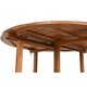 image 4 of Dining Table Home ESPRIT Brown Natural Acacia 110 x 110 x 74 cm N/A
