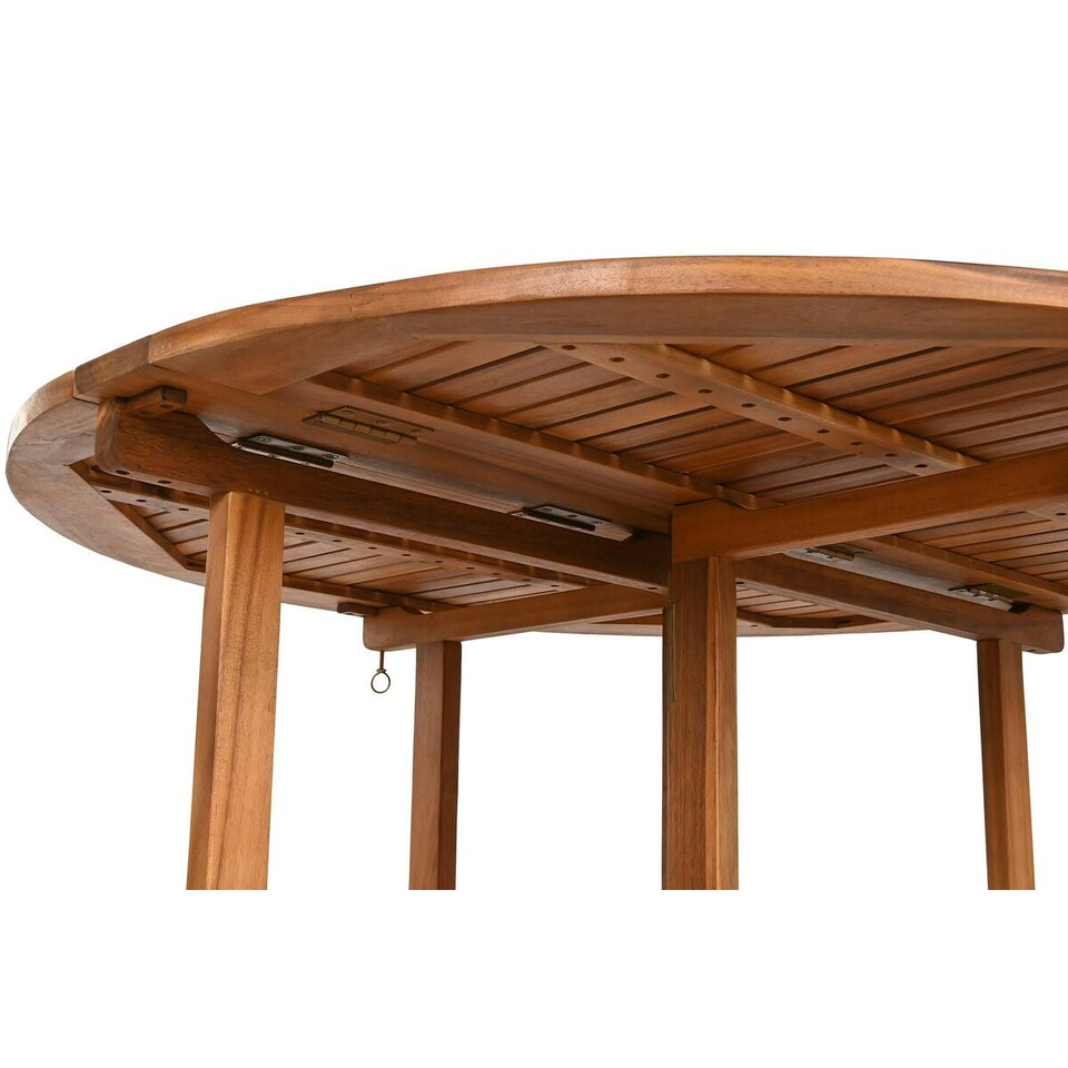 image 1 of Dining Table Home ESPRIT Brown Natural Acacia 110 x 110 x 74 cm N/A
