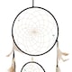 image 2 of Something Different Feather Triple Dreamcatcher - Black - One Size