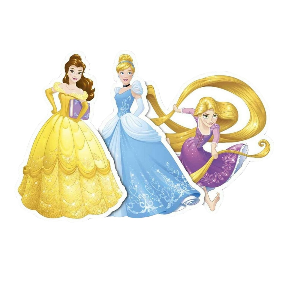 image 1 of Disney Princess Heart Strong Invitations (Pack of 6) - Multicoloured - One Size